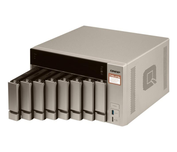 QNAP TVS-873e-4G 8x0HDD 4GB 4x3.4Ghz 2xM2 4xGbE PCIe - 1460541 - zdjęcie 2